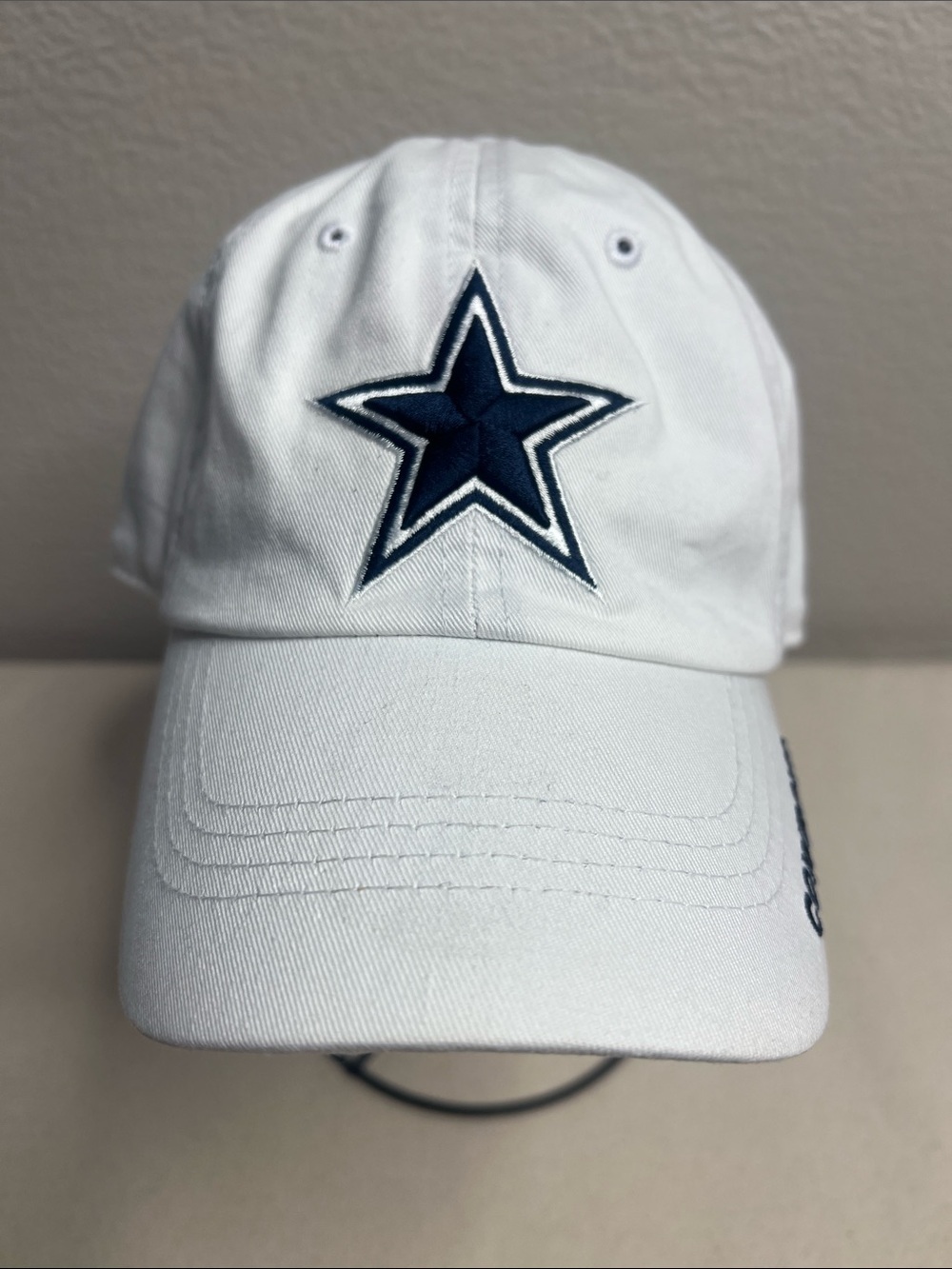 BIG D Dallas Star White Baseball Cap